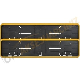 Resim Mefsa Tak Kolay Plastik Plakalik Komple Sari Çerçeve Li 2 Adet 369899361 