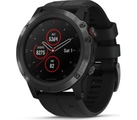 Resim Garmin fenix 5X Plus Sapphire Multispor Akıllı Saat Siyah 