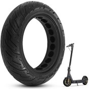 Resim Yaozixa 10 Adet 2.5" Orta Delikli Honeycomb Lastik, Kauçuk Malzeme, Dayanıklı Bisiklet Tekerleği 