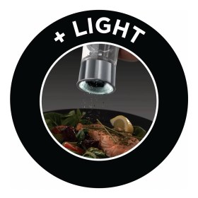 Resim Russell Hobbs Elektrikli Tuz ve Karabiber Öğütücü Seti, Baharat Değirmenleri, Paslanmaz Çelik, Seram 