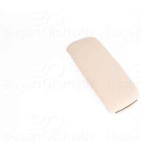 Resim Audi A6 C5 4B2 4B5 1998-2005 Bej Kumaş Kol Dayama Kapağı 