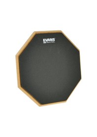 Resim Evans Rf6d Realfeel 6 İnç Çift Taraflı Davul Çalışma Pedi Profesyonel Bir Yüzeyi Yumuşak Kauçuk Rebound , Diğer Yüzeyi Sert Kauçuk Hız Ve Duyarlılık , Kompakt Tasarım 