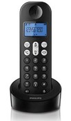 Resim Philips Dect Telefon D1211 Siyah - D1211B/38 