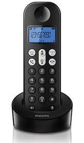 Resim Philips Dect Telefon D1211 Siyah - D1211B/38 