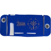 Resim Yues Switch Silikon Kılıf Joy-Con Koruyucu Kılıf Zelda Desenli Mavi Yues