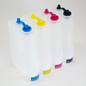 Resim Şeffaf Mürekkep Besleme Tankı (4x100ml) 
