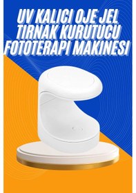 Resim Protez Tırnak Kurutucu Kalıcı Oje Led Oje Kurutucu Uv Işınlı Taşınabilir 