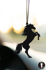 Resim Oyunzu Araba Süsü Metal At Dikiz Aynası Süsü Hediyelik 