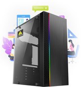 Resim Ramtech WorkForce OF510-001 i5-10400F 8 GB 128 GB SSD 2 GB R5230 Dos Masaüstü Bilgisayar 
