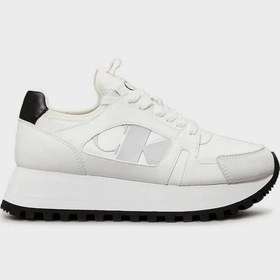 Resim Calvin Klein Runner Low Laceup Mıx Nbs Siyah - Beyaz 