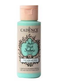 Resim Cadence Sytle Matt Kumaş Boyası 59 ML F-621Açık Nane Yeşil 