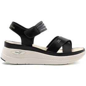 Resim Sneaker Günlük Kadın 305688dp Donna Serena 5688dp Nero Gri 