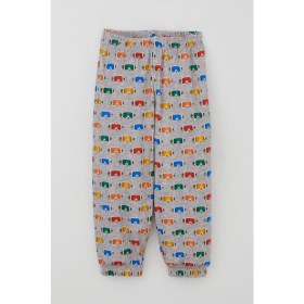 Resim Breeze Erkek Çocuk Pijama Takımı Renkli Kayakçı Gözlüğü Desenli 1-3 Yaş, Gri Melanj 