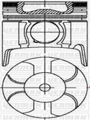 Resim YENMAK 31-04210-000 Piston Segman Std 79 Mm (OPEL: ASTRA VAN COMBO CORA (WC414619) (FİYAT:4 ADET İÇİNDİR) 