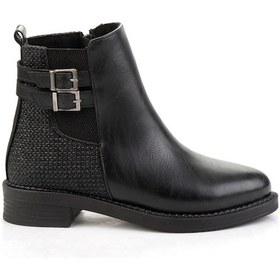 Resim Siyah Siyah Kadın Bot & Bootie K02688008109 Siyah Siyah 