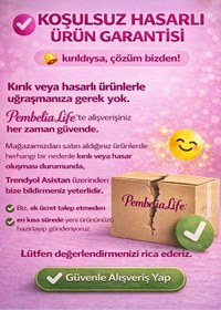 Resim Pembelia Life 7 Parça Set Standlı 2’li Amber Cam 750 ml Yağlık ve 2’li Amber 500 ml Cam Sabunluk Ve Pamukluk Set 