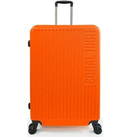 Resim Coral High Abs Turuncu Büyük Boy Valiz 16523 