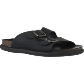 Resim Bueno Shoes Siyah Nubuk Kadın Düz Terlik 01WS11001 01WS11001 