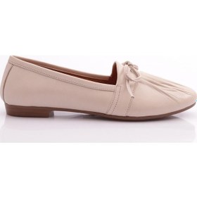 Resim Dgn 133 Kadin Büzgü Detayli Babet 133-2109-R0919 Krem 