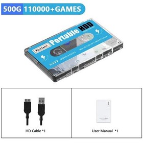 Resim Süper Konsol 500g Oyun Hdd 100000 Video Oyunları Retro Konsol 