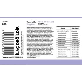 Resim TheLifeCo Happybiota Probiyotik x 3 Adet 