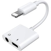 Resim Joyroom Iphone Lightning 2 In1 Şarj Kulaklık Dönüştürücü Jack Adaptör Iphone Lightning S M403 