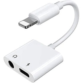 Resim Joyroom Iphone Lightning 2 In1 Şarj Kulaklık Dönüştürücü Jack Adaptör Iphone Lightning S M403 