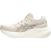 Resim Asics Gel-nimbus 26 Kadın Bej Yol Koşusu Ayakkabısı 