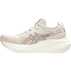 Resim Asics Gel-nimbus 26 Kadın Bej Yol Koşusu Ayakkabısı 