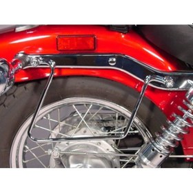 Resim Harley Davidson Uyumlu V-Rod Yan Çanta Taşima Demiri 