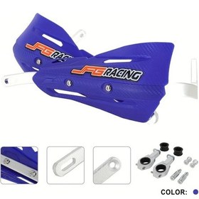 Resim Hightower Mavi Universal Motocross Supermoto Atv 7/8'' Ve 1 1/8'' Dirt Bike Handguard 
