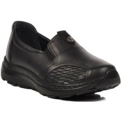 Resim Ayakmod 0042 Z Siyah Hakiki Deri Kadın Günlük Ayakkabı Siyah 