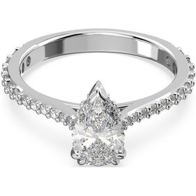 Resim 5642632 Swarovski Yüzük Thebasıcs:Rıng Pear Whıte/Rhs 58 Beyaz 