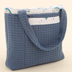 Resim Bebek Bakım Çantası - İndigo Havuz - Mavi Gökkuşağı 