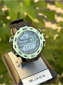 Resim Jaga Dijital Alarm+Kronometre+Işık ve Takvimli 5 Atm Genç Spor Erkek Kol Saati JG003 