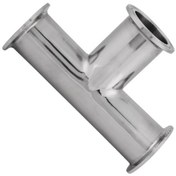 Resim Vkemall Sus304 Tipe T Klorlu Bağlantı Elemanı, 38mm Çap, 1.5mm Kalınlık, Isı Ve Korozyon Direnci, Sağlıkta Uygulanır 