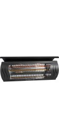Resim NormGas 2000WATT Normgas Infrared Dış Mekan Isıtıcı Heating Systems Siyah 