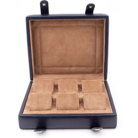 Resim Togo Deri Saat Koleksiyon Kutusu - Lacivert- Patates 