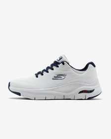 Resim Skechers Arch Fit Erkek Beyaz Spor Ayakkabı 232040Tk Wnv 