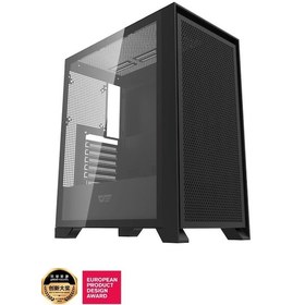 Resim Aıgo Drx70 Mesh At-750w 80+ Bronze Usb3.0 Type-c 4 12cm Fan Temperli Cam Siyah Atx Kasa 