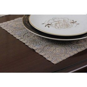 Resim Amerikan Servis Supla Ve Runner Set Bej 