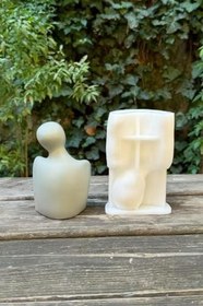 Resim Rufus Concept Heykel Erkek Sevgili Silikon Mum Kalıbı 