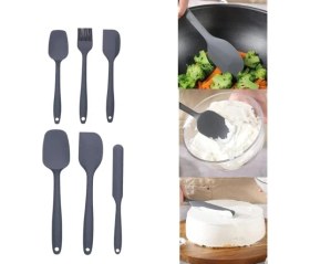 Resim Silikon Spatula ve Fırça Seti 