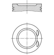 Resim Motor Piston Segman 0.50 79.50 Çap Laguna-megane-clıo 2 1.6 165 K4m 700-710-720 . 7701474856 7701474855 7701474854 