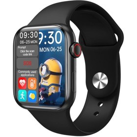 Resim Technodia Hw16 Smartwatch Akıllı Saat 2021 Model Aktif Buton Siyah 