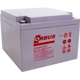 Resim AKÜ 12 VOLT 28 AMPER YATIK TİP ORBUS (177 X 166 X 126) (ENGELLİ ARAÇ AKÜSÜ) 