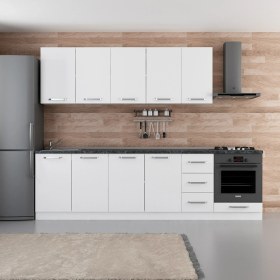 Resim Minar 280 cm Mutfak Dolabı Beyaz 280-B9 