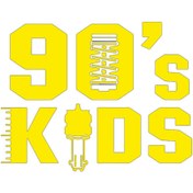 Resim Bak Karıştır 90s Kids Sticker 20x16 Sarı Renk 
