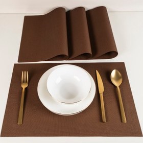 Resim Maxstyle Harmony Bronze 4 Parça Amerikan Servis Seti 30x45 cm 