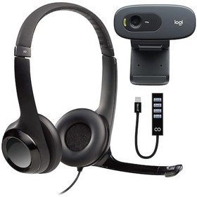 Resim Logitech C270 Masaüstü Veya Dizüstü Bilgisayar Web Kamerası 